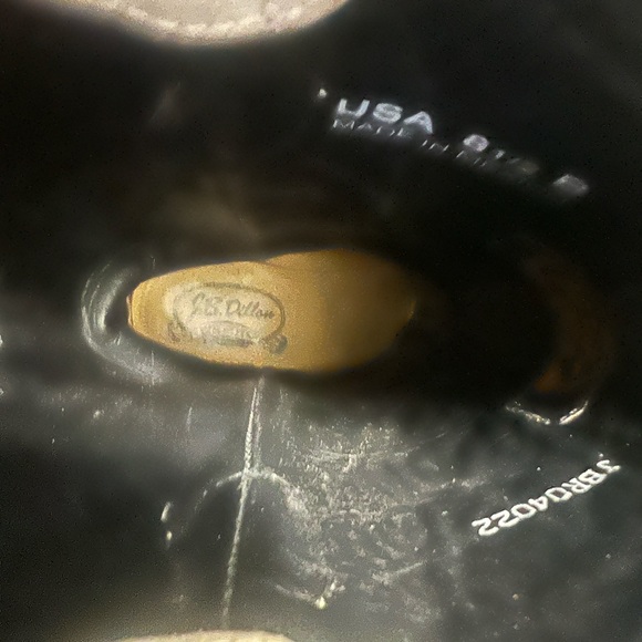 JB Dillion White with Sparkle Inlay Snip Toe Boot. - Picture 6 of 9